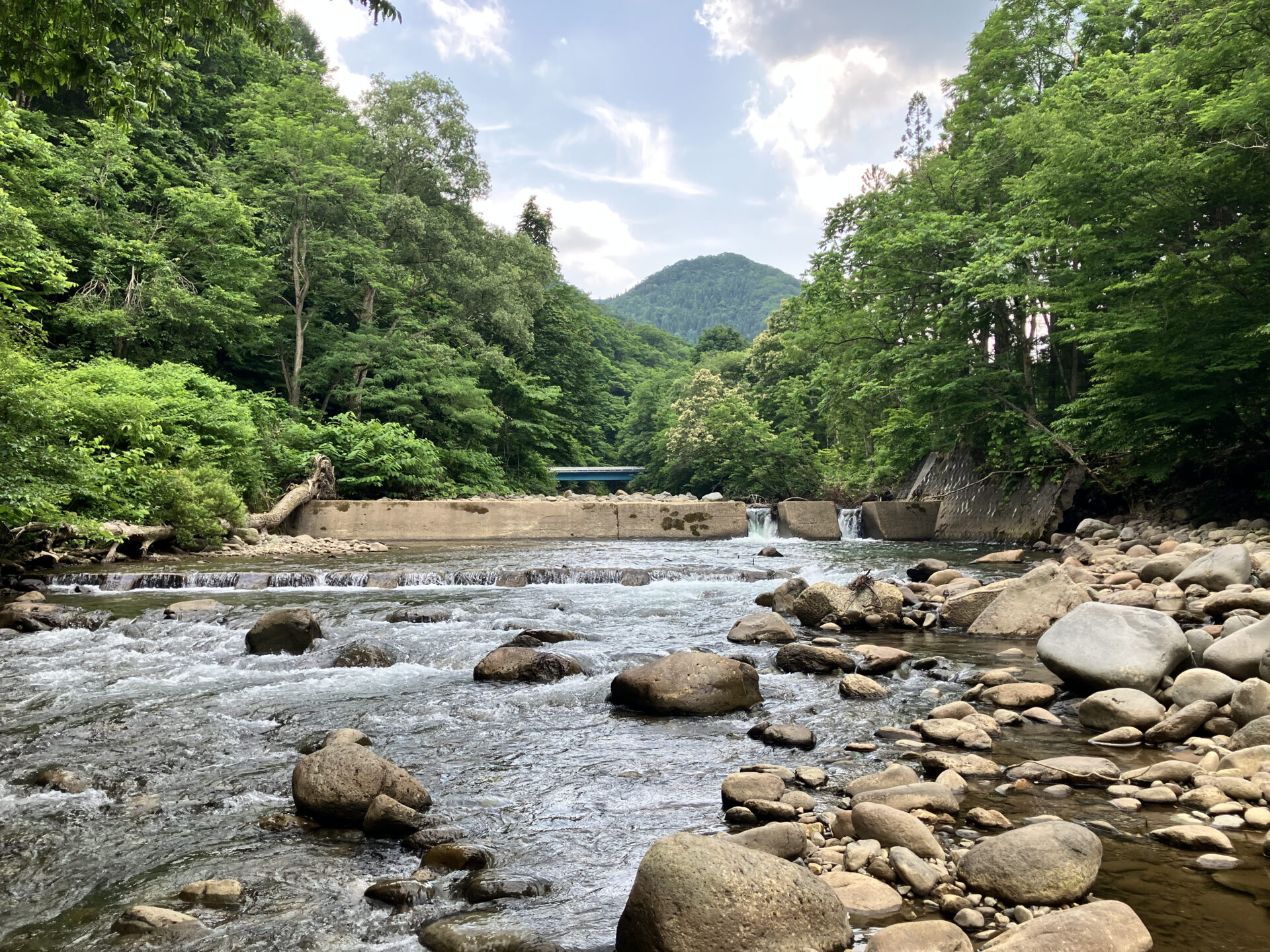 【米代川水系】兄川で大物ヤマメを狙う！秘境の絶景釣行記と青の田沢湖