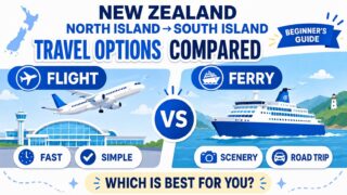 North Island to South Island New Zealand: Fly or Take the Ferry?